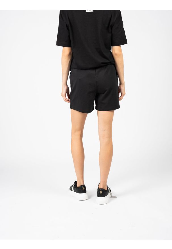 Silvian Heach Szorty | PGP22404SH | Kobieta | Czarny. Okazja: na co dzień. Stan: podwyższony. Kolor: czarny. Materiał: bawełna, elastan. Styl: casual