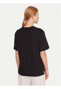BOSS T-Shirt Elpha 50551443 Czarny Regular Fit. Kolor: czarny. Materiał: bawełna