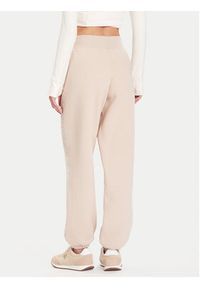 Guess Spodnie dresowe V5BB10 KB681 Beżowy Regular Fit. Kolor: beżowy. Materiał: bawełna, syntetyk #4