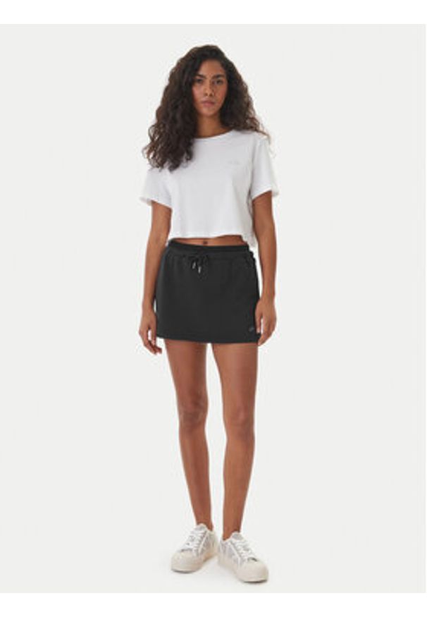 Guess Jeans Spódnico-szorty W6GDG4 K68I4 Czarny Regular Fit. Kolor: czarny. Materiał: bawełna