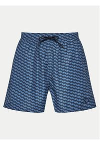Emporio Armani Underwear Szorty kąpielowe EM000583 AF12342 F9035 Niebieski Regular Fit. Kolor: niebieski. Materiał: syntetyk