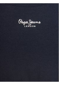 Pepe Jeans Sukienka letnia Olya PG951663 Granatowy Regular Fit. Kolor: niebieski. Materiał: bawełna. Sezon: lato