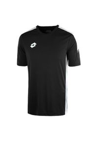 Koszulka piłkarska dla dzieci LOTTO JR ELITE PLUS. Kolor: czarny. Sport: piłka nożna #1