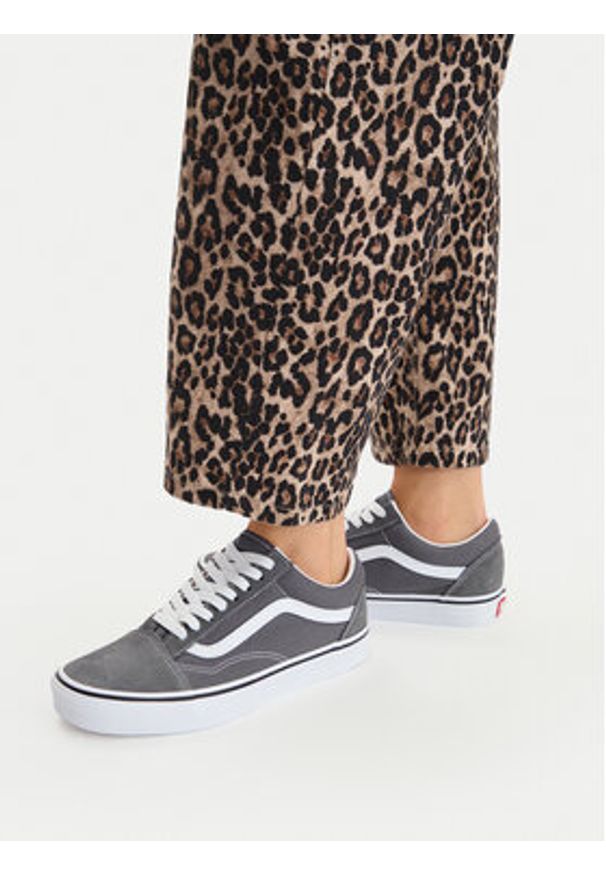 Vans Tenisówki Old Skool VN0A4BV51951 Szary. Kolor: szary. Materiał: materiał