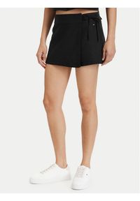 Tommy Jeans Spódnico-szorty DW0DW22267 Czarny Regular Fit. Kolor: czarny. Materiał: len #1
