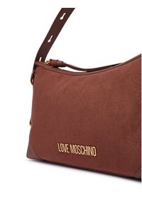 Love Moschino - LOVE MOSCHINO Torebka JC4091PP1PLD120A Brązowy. Kolor: brązowy. Materiał: skórzane #3