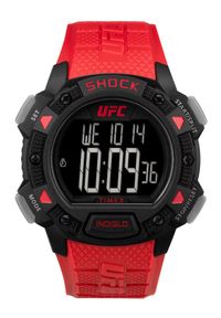 Timex - Zegarek Męski TIMEX UFC Core TW4B27600. Rodzaj zegarka: cyfrowe. Materiał: tworzywo sztuczne, akryl. Styl: sportowy, casual