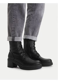 Clara Barson Trzewiki CEO-WS6570-02 Czarny. Kolor: czarny. Materiał: materiał #5