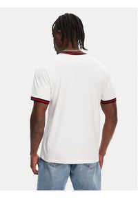 Hunter T-Shirt Eigg Ringer HARM0032251 Biały Regular Fit. Kolor: biały. Materiał: bawełna #5