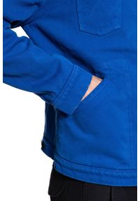 Wrangler - KURTKA ZIMOWA WRANGLER TWILL SHERPA COBALT BLUE W4A7W2B09 112129076. Sezon: zima #6