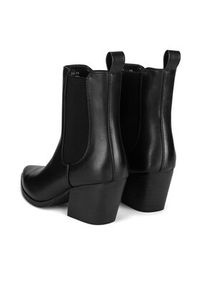 Jenny Fairy Botki HY20228-30 Czarny. Kolor: czarny. Materiał: skóra #7