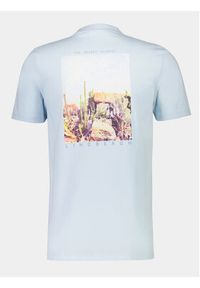 Lindbergh T-Shirt 30-400267 Niebieski Relaxed Fit. Kolor: niebieski. Materiał: bawełna #7