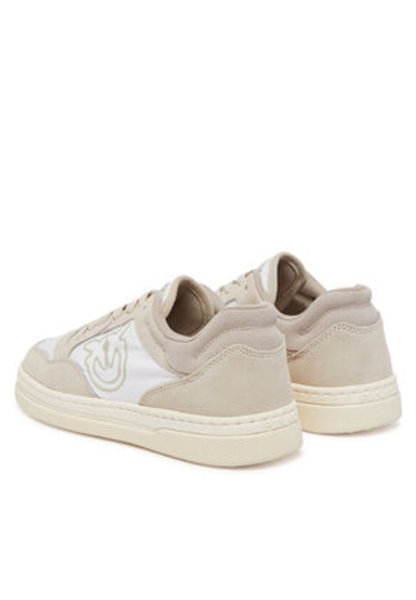 Pinko - PINKO Sneakersy Mandy 10 SS0079 P076 Beżowy. Kolor: beżowy. Materiał: skóra, zamsz