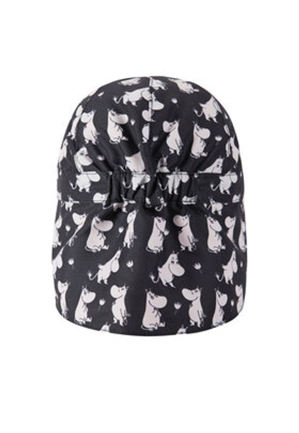 Reima Czapka z daszkiem Moomin Solskydd 5300269A Czarny. Kolor: czarny. Materiał: syntetyk