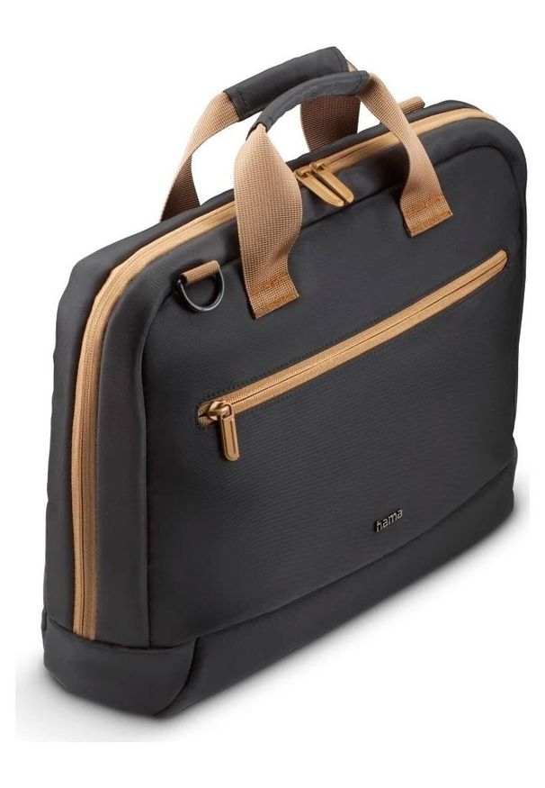 hama - Torba Hama Ultra Lightweight 15.6-16.2'' czarny. Kolor: czarny. Materiał: materiał, guma