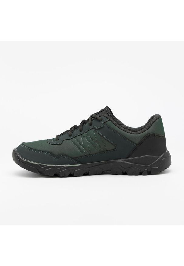 quechua - Buty turystyczne męskie Quechua NH50 niskie. Kolor: zielony, szary, wielokolorowy. Materiał: materiał. Sport: outdoor, turystyka piesza
