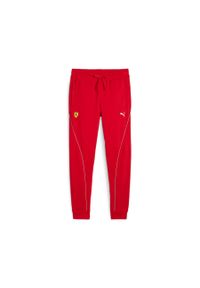 Puma Spodnie Ferrari Race 62379802. Kolor: czerwony. Materiał: dresówka #1
