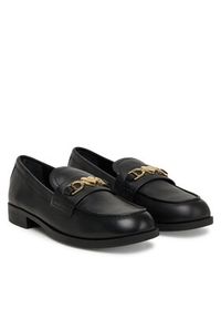 Love Moschino - LOVE MOSCHINO Loafersy JA10242G1NIA000035 Czarny. Kolor: czarny. Materiał: skóra #6