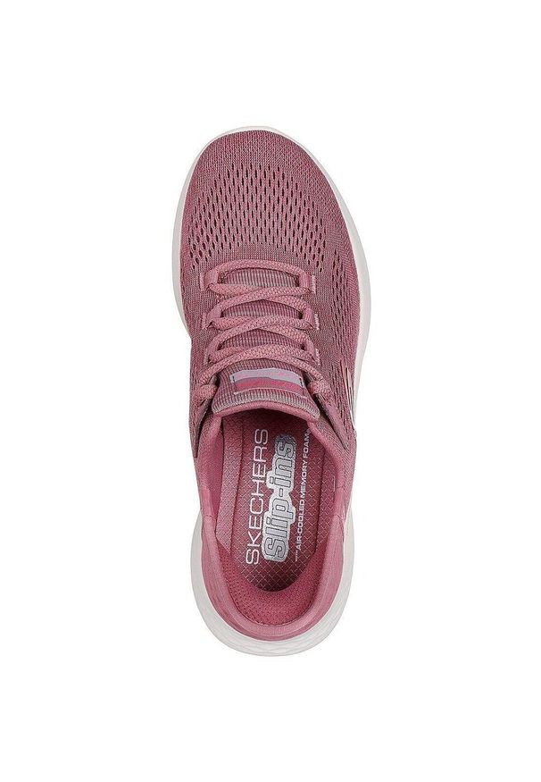 skechers - Buty do chodzenia damskie Skechers Pro-natur. Kolor: różowy. Materiał: materiał, syntetyk. Szerokość cholewki: normalna. Model: Skechers Sport. Sport: turystyka piesza