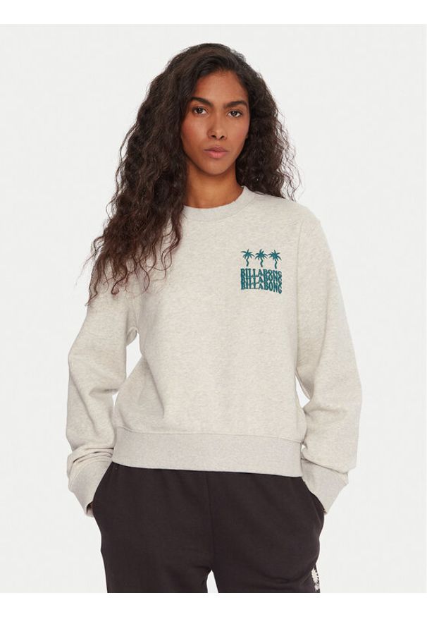 Billabong Bluza Familiy Tree EBJSF00191 Szary Regular Fit. Kolor: szary. Materiał: bawełna