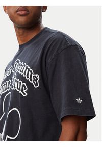 adidas T-Shirt Adidas Disney Mickey Mouse Dreams IA4402 Czarny Loose Fit. Kolor: czarny. Materiał: bawełna. Wzór: motyw z bajki #2