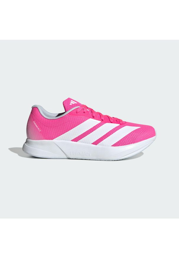 Adidas - Buty Duramo RC2 Running. Okazja: na co dzień. Kolor: różowy, szary, niebieski, wielokolorowy, biały. Sport: bieganie
