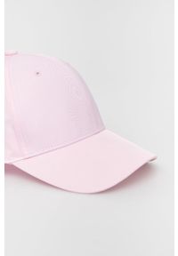 adidas Originals czapka HD7048 kolor różowy gładka. Kolor: różowy. Materiał: poliester. Wzór: gładki #4