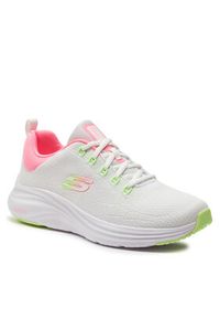 skechers - Skechers Sneakersy Vapor Foam- 150022/WNPL Bordowy. Kolor: biały. Materiał: materiał, mesh #4