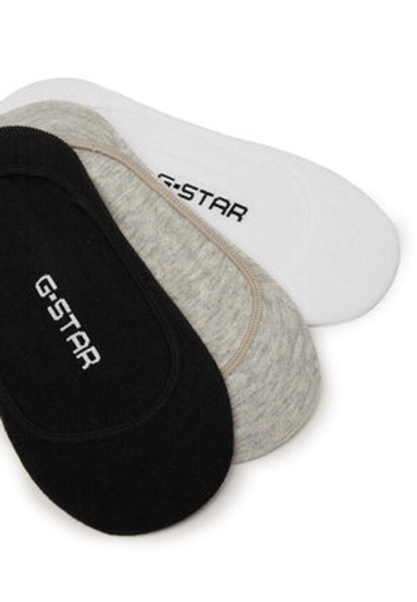 G-Star RAW - G-Star Raw Skarpety AS_G-STAR_S_013_SS25 (3-PACK) Szary. Kolor: szary. Materiał: bawełna, materiał