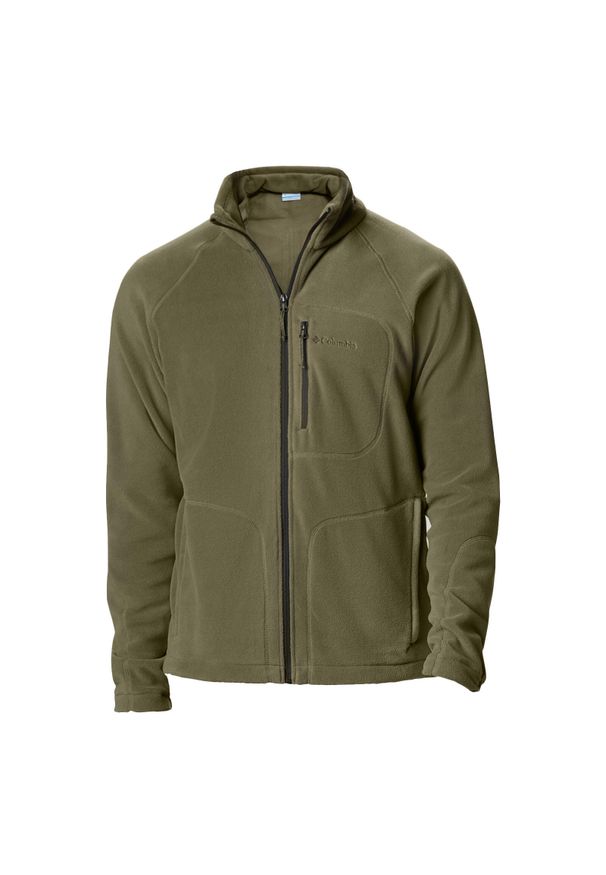columbia - Bluza sportowa męska Columbia AM3039397. Kolor: zielony. Materiał: polar. Sport: turystyka piesza