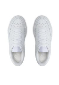 Nike W NIKE COURT VISION ALTA LTR Sneakersy damskie. Okazja: na co dzień. Kolor: biały. Materiał: jeans, skóra. Szerokość cholewki: normalna. Obcas: na platformie. Model: Nike Court #5