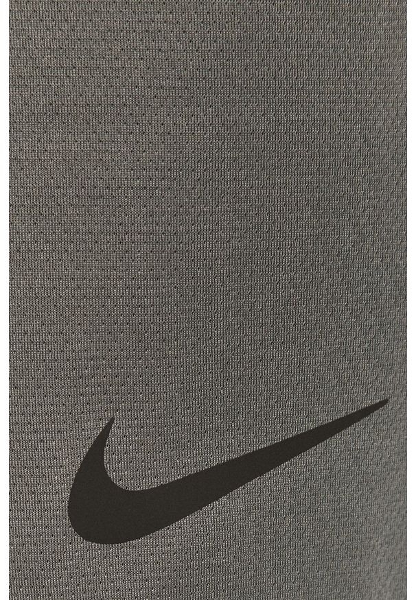 Nike - Szorty. Okazja: na co dzień. Kolor: szary. Materiał: tkanina, włókno, skóra. Styl: casual