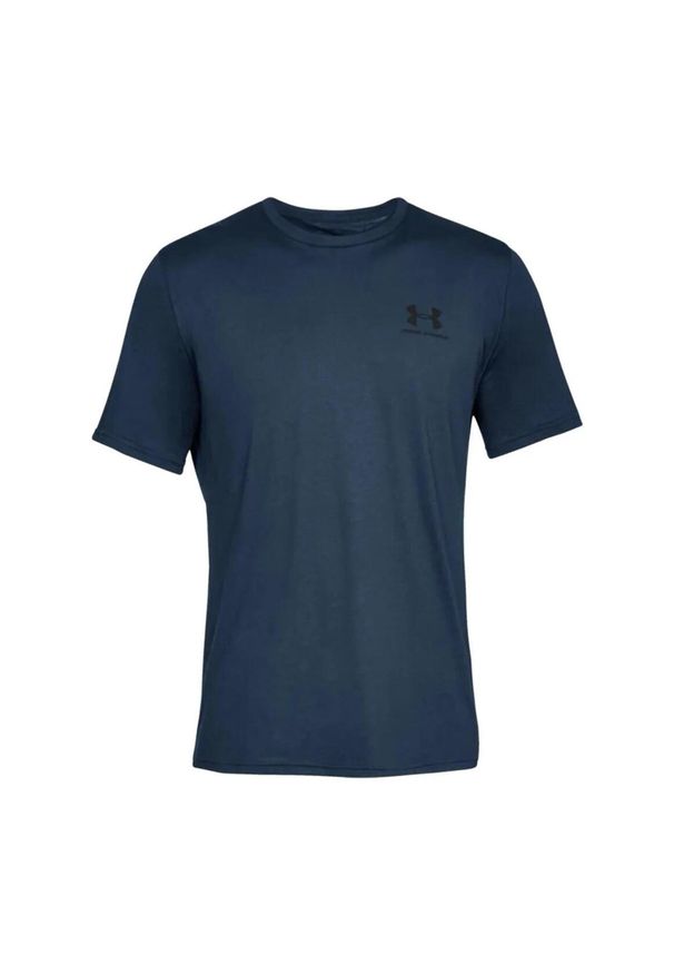 Koszulka Under Armour Sportstyle Left Chest Logo. Kolor: czarny, niebieski, wielokolorowy. Sport: fitness