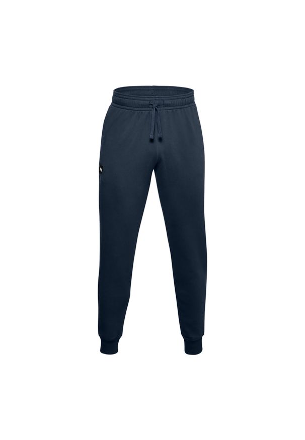 Spodnie fitness męskie Under Armour Rival Fleece Joggers. Kolor: niebieski. Sport: fitness