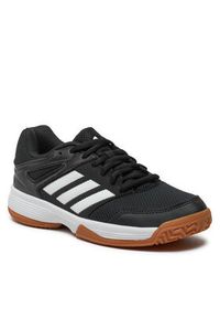 Adidas - adidas Buty halowe Speedcourt Indoor Kids IE8035 Czarny. Kolor: czarny