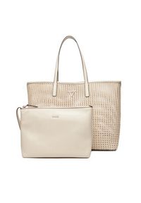 Guess Torebka Brigitta HWWZ72 06240 Écru. Kolor: kremowy. Materiał: skórzane #7