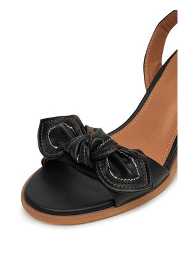 Clara Barson Sandały WS24053-01 Czarny. Kolor: czarny. Materiał: syntetyk, materiał