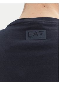 EA7 Emporio Armani T-Shirt 7M000149 AF14772 UB102 Granatowy Regular Fit. Kolor: niebieski. Materiał: bawełna