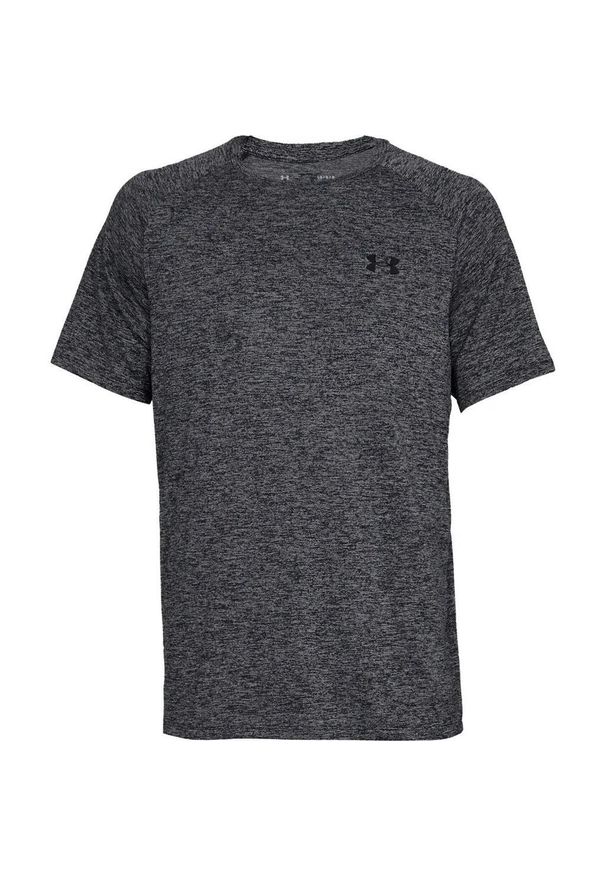 Koszulka fitness męska Under Armour Tech 2.0 SS. Kolor: czarny. Materiał: poliester. Sport: fitness