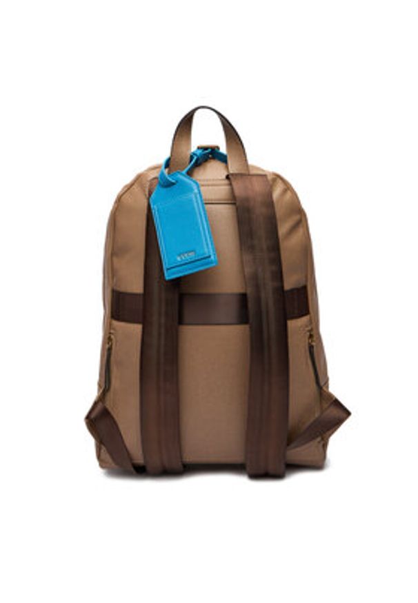 Guess Torba na laptopa HMMICT P5411 Brązowy. Kolor: brązowy. Materiał: skóra