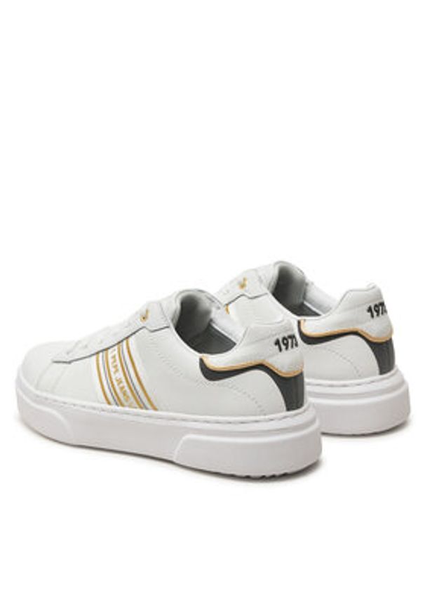 Pepe Jeans Sneakersy PLS00020 Biały. Kolor: biały. Materiał: skóra