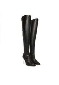 Karl Lagerfeld - KARL LAGERFELD Muszkieterki KL30987 Czarny. Kolor: czarny. Materiał: skóra #3