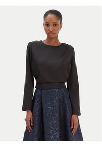 Rinascimento Bluzka CFC0126404003 Czarny Regular Fit. Kolor: czarny. Materiał: syntetyk #1