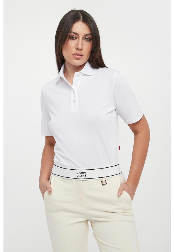 JOOP! Jeans - Polo damskie Talena JOOP! JEANS. Typ kołnierza: polo
