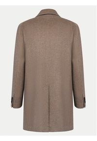 Bugatti Płaszcz wełniany 621300 69071 Beżowy Regular Fit. Kolor: beżowy. Materiał: wełna, syntetyk #2