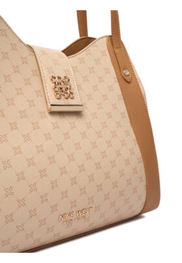 Nine West Torebka CEO-Onira-KY252 Beżowy. Kolor: beżowy