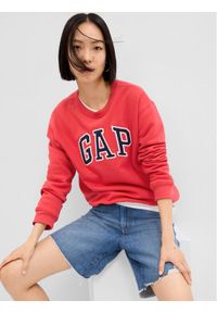 GAP - Gap Bluza 554936-14 Czerwony Regular Fit. Kolor: czerwony. Materiał: bawełna #1