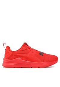 Sneakersy Puma. Kolor: czerwony. Sport: bieganie