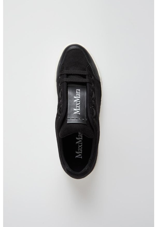 Max Mara Accessori - Sneakersy damskie z hydrofobowego kaszmiru Maxiws MAX MARA ACCESSORI. Materiał: kaszmir