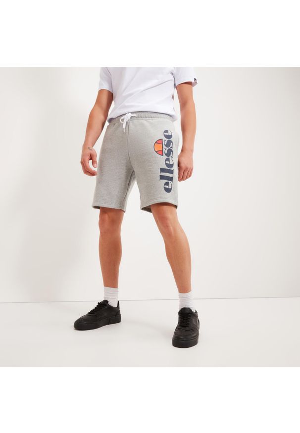 Spodenki fitness męskie Ellesse Bossini. Kolor: szary. Długość: krótkie. Sezon: lato. Sport: fitness